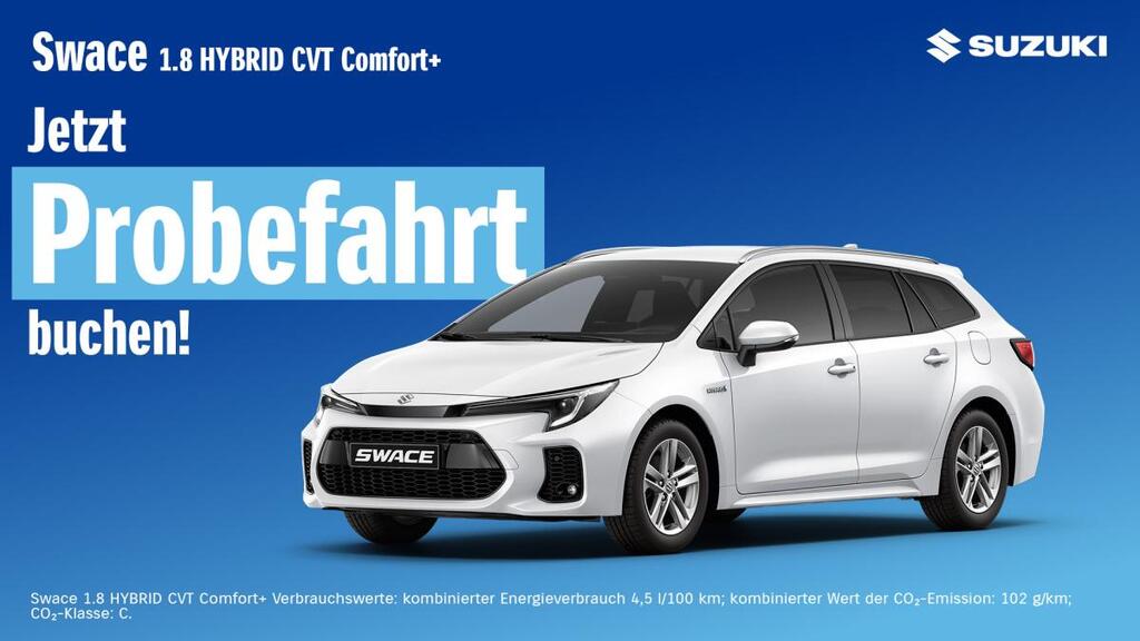 Suzuki Swace *Sofort verfügbar* Automatik! 596 Liter Ladevolumen! *4,5l/100km* + 5 Jahre Garantie