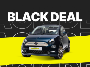 Fiat 500C Cabrio YACHT CLUB | König Black Deals 2024 🖤 | Limitiertes Sondermodell | Ohne Anzahlung ❗️