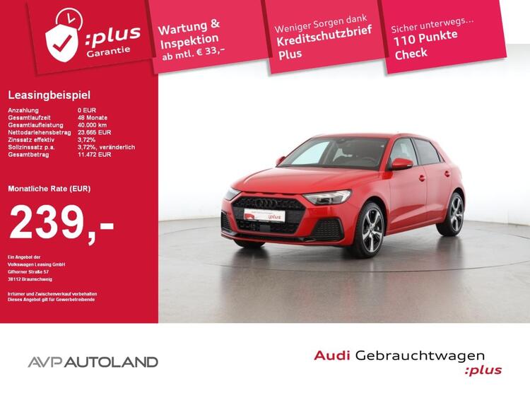 Audi A1 Sportback 25 TFSI advanced MMI NAVI+ | LED