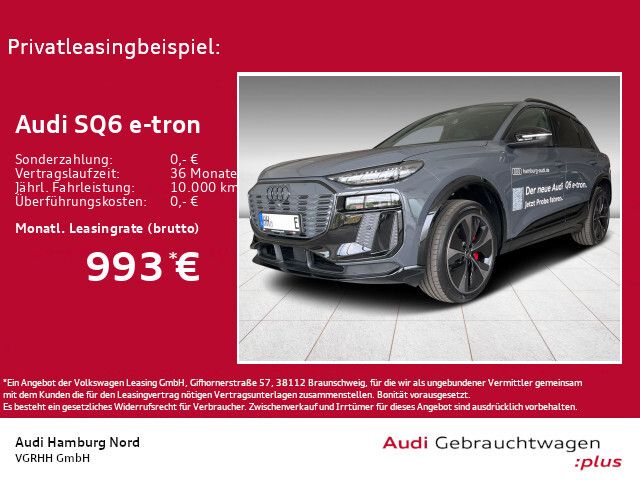 Audi SQ6 e-tron B&O TopView HeadUp Matrix Pano ACC - Bild 1