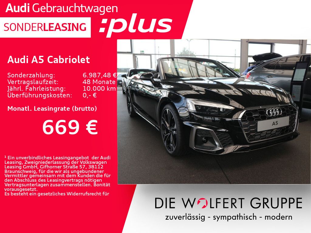 Audi A5 Cabrio S line 40 TFSI quattro S tronic*MATRIX*