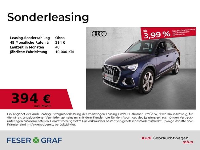 Audi Q3 advanced 40 TFSI quattro Navi LED AHK - Bild 1