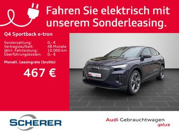 Audi Q4 e-tron Sportback 45 AHK WÄRMEPUMPE NAVI