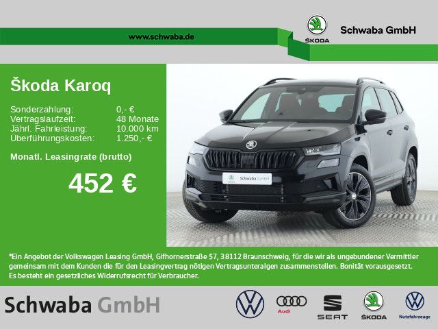 Skoda Karoq Sportline 2,0 TDI DSG 4x4 *LED*AHK*ACC*KAM - Bild 1