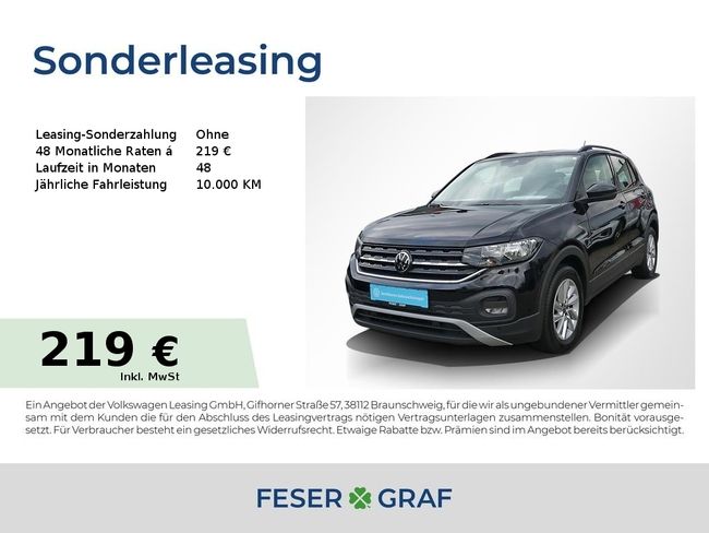 Volkswagen T-Cross 1.0 TSI Life ACC Front Assist DAB+ App C - Bild 1