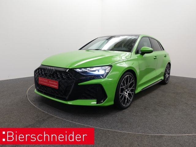 Audi RS3 Sportback FACELIFT AKTION! 584 EUR PANO SONOS SPORTAGA 280KMH MATRIX LEDER NAVI KEYLESS PDC+KAMERA