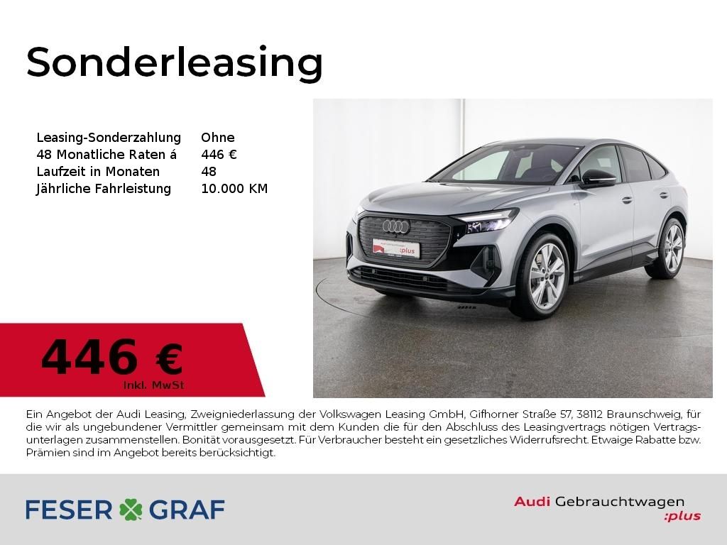 Audi Q4 e-tron Q4 Sportback 45 e-tron S line Ext. AHK Navi