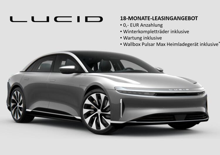 Lucid Air GRAND TOURING❗️ÜFK enthalten | Wartung enthalten | inkl. Winterräder & Wallbox ❗️