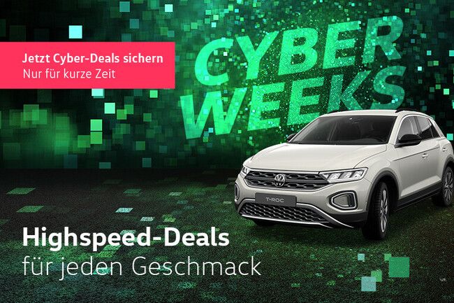 Volkswagen T-Roc Volkswagen T-Roc 💲⚡CYBER WEEKS BIS 23.11!⚡AB 20% 🧨RABATT💲🚀 - Bild 1