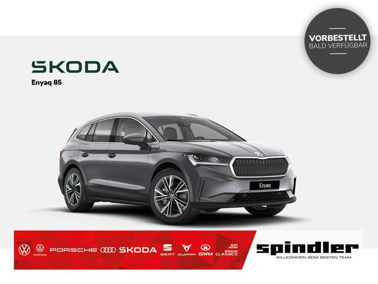 Skoda Enyaq 85 h Batterie Elektromotor