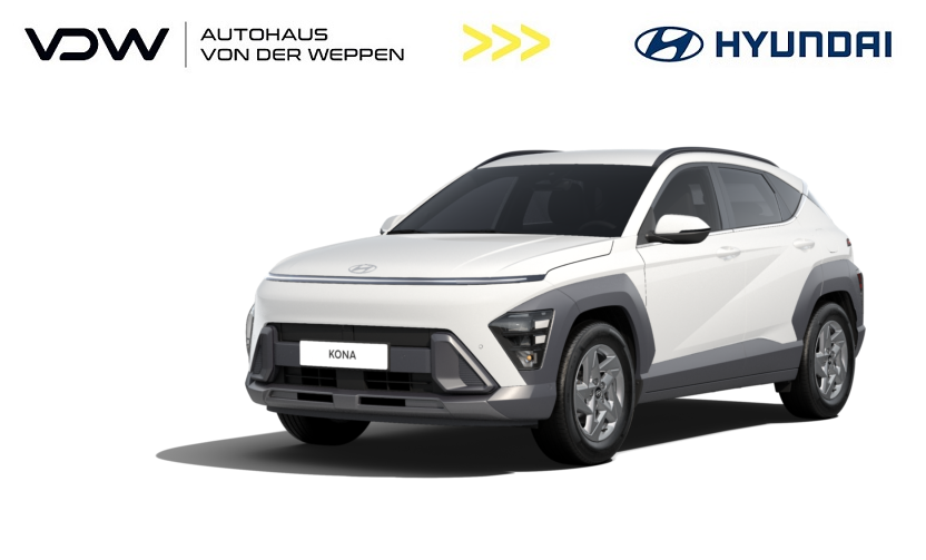 Hyundai Kona Trend / Frontantrieb / 138PS / elektrische Heckklappe / 6-Gang Schaltgetriebe