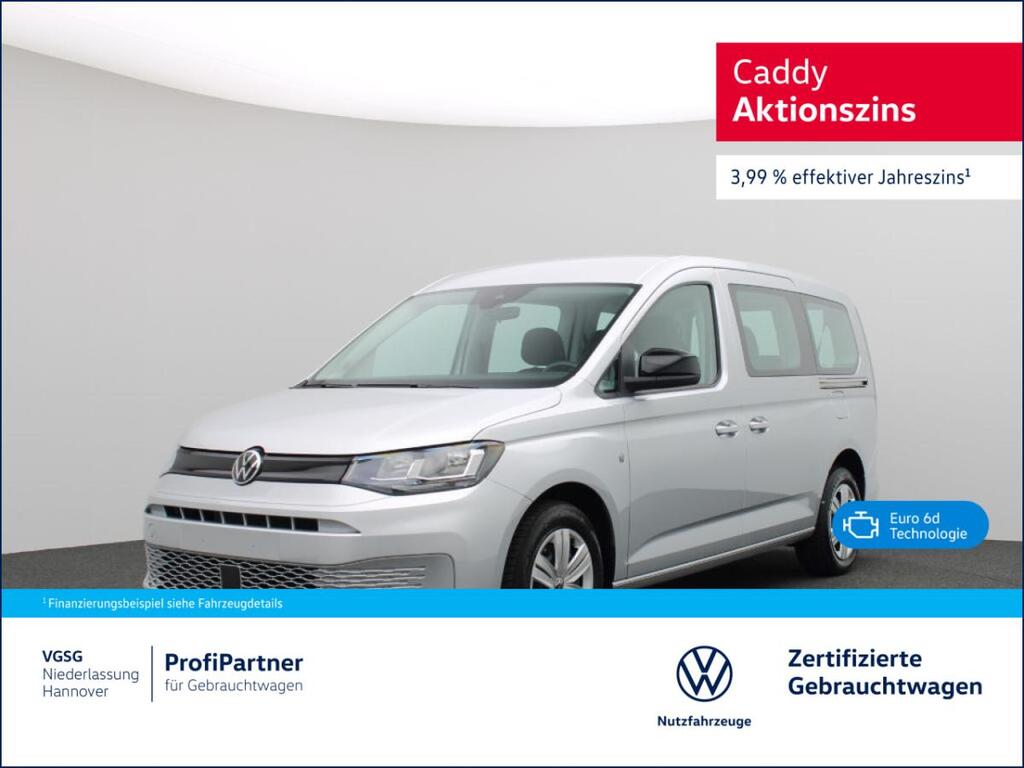 Volkswagen Caddy Maxi PDC Sitzhzg Klima GJR