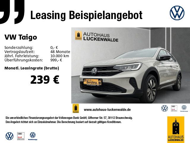 Volkswagen Taigo 1.5 TSI Goal DSG *Digi.C-Pro*R-CAM*ACC* - Bild 1