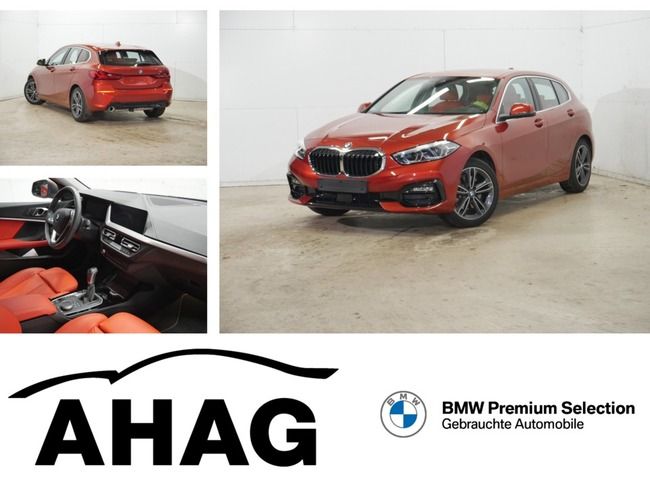 BMW 118i i Sport Line, Leder, HUD, AHK, elektr. Sitze, HIFI UPE 45T€ - Bild 1