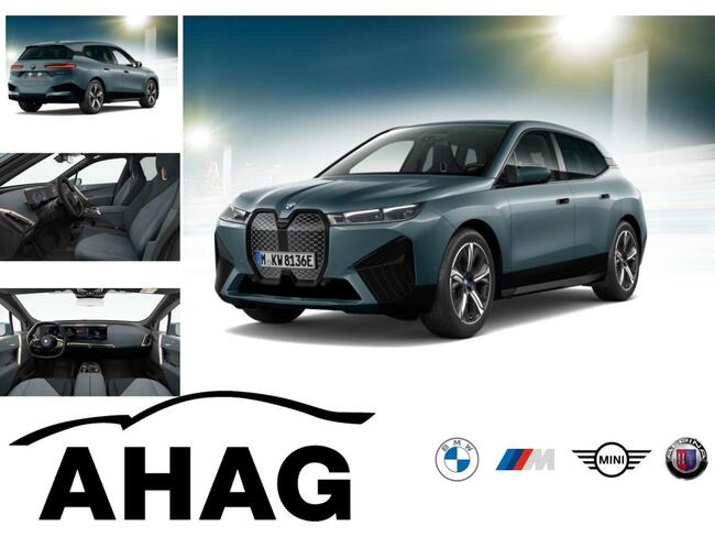 BMW iX xDrive 40 !!! 1.500€ Ladeguthaben bis 31.12. !!! Sportpaket, AHK, Harman Kardon, Laserlicht, Soft-Cl - Bild 1