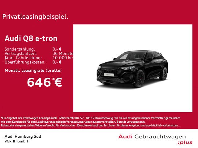 Audi Q8 e-tron 55 qu. S LINE/EDITION/MATRIX/B&O/HUD