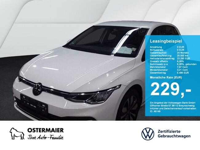 Volkswagen Golf VIII MOVE 1.5TSI ACC.NAVI+VC.2xPDC.LE - Bild 1