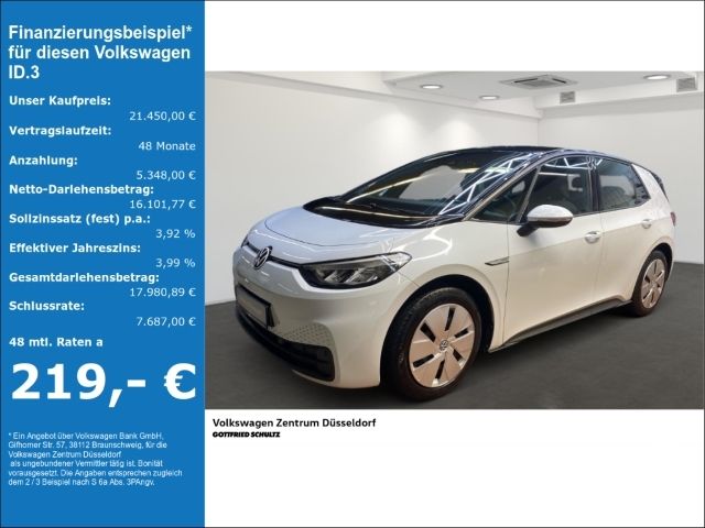 Volkswagen ID.3 Pro Sitzheizung Navigation Einparkhilfe