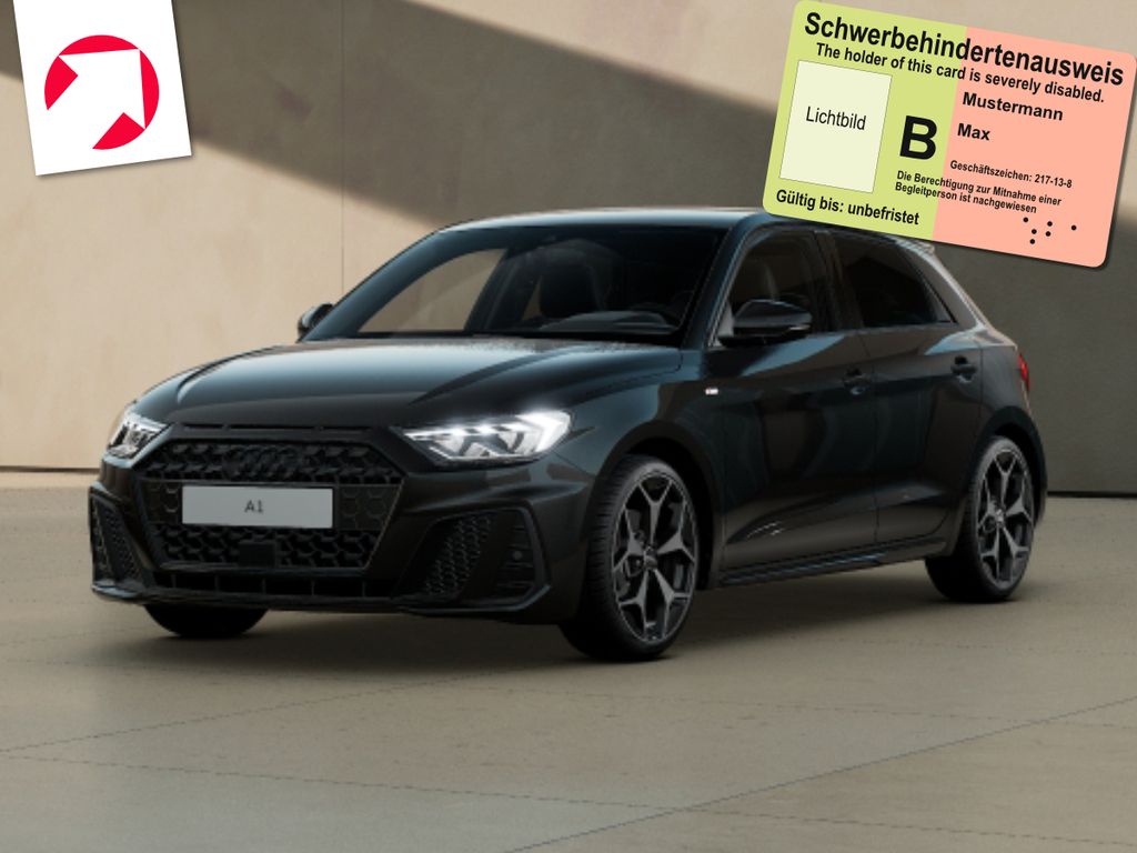 Audi A1 Sportback S line 35 TFSI S tronic*PERSONEN MIT EINER BEHINDERUNG*CARPLAY*LED*