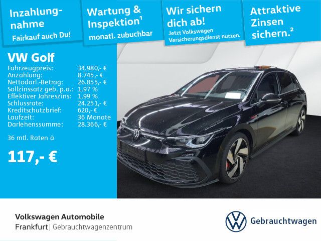 Volkswagen Golf VIII 2.0 TSI DSG GTI Navi IQ.Light DAB+ RearView cd19uz