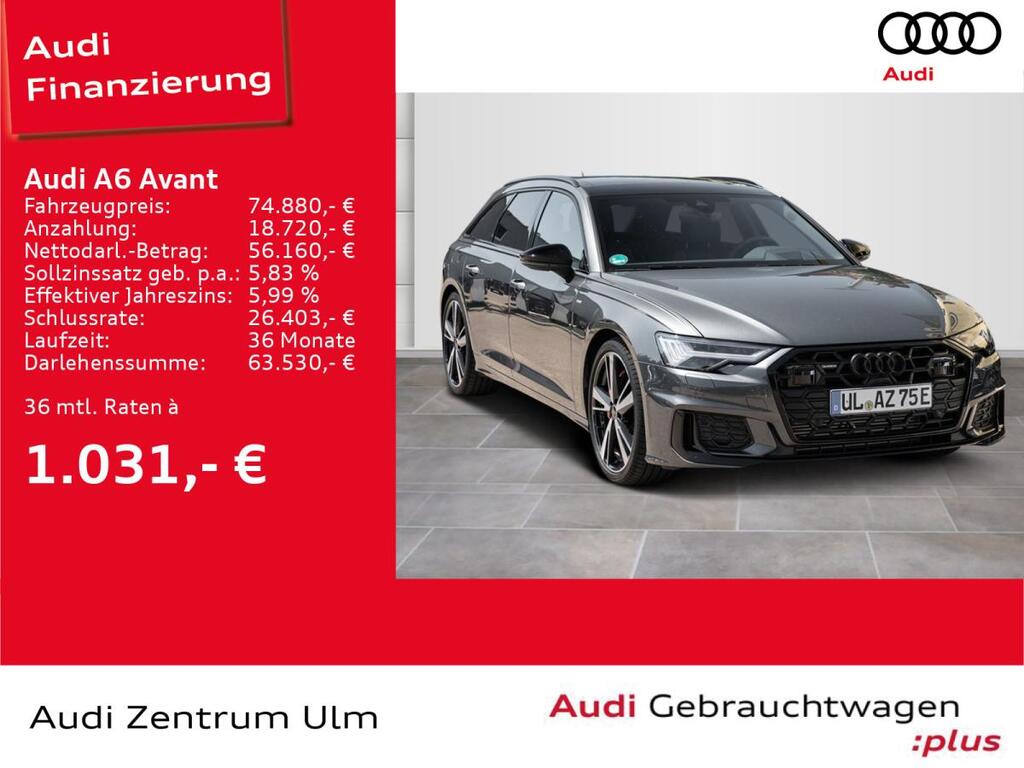 Audi A6 Avant S line 55 TFSI e qu. S tronic AHK PANO