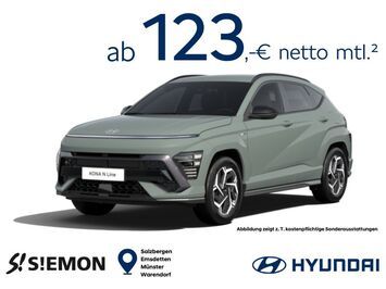 Hyundai Kona 138PS ✔️ N-Line ✔️ Automatik ✔️ Individuell konfigurierbar ✔️ 4-6 Monate