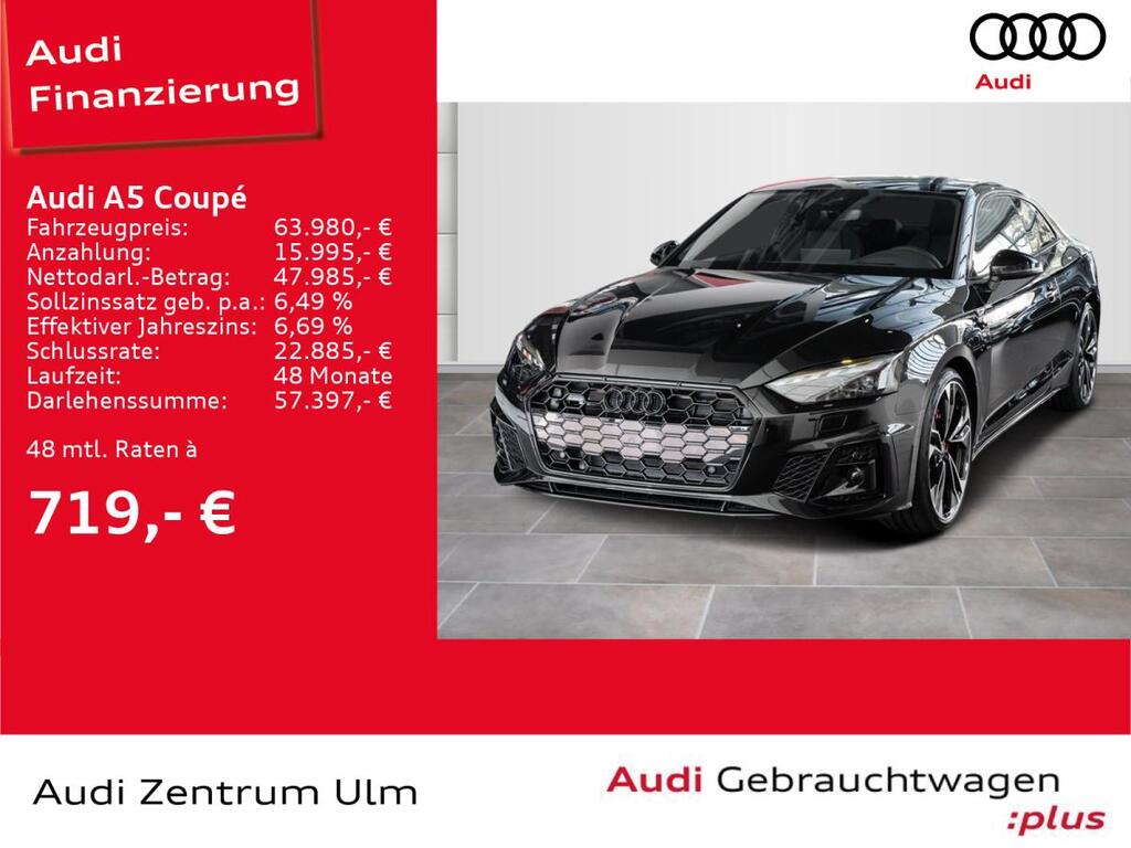 Audi A5 Coupe S line 40 TDI qu. S tronic HEAD-UP PANO