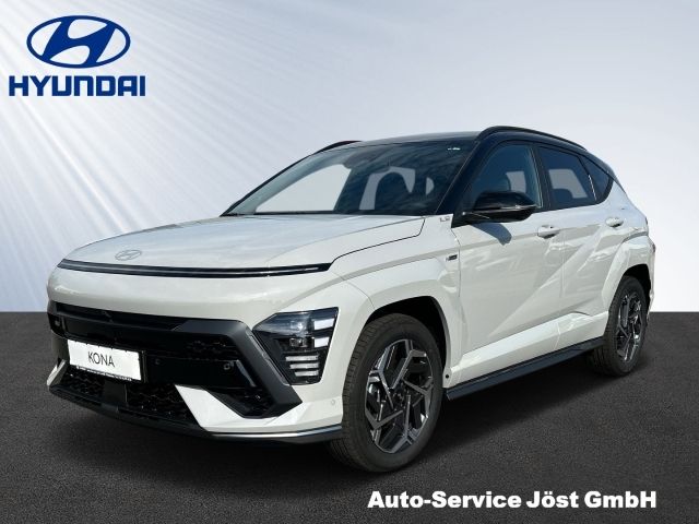 Hyundai Kona N Line, Hybrid, 1.6 Ltr. 104 KW/141 PS, Automatik, Vorführwagen, verfügbar ab Ende Januar 25