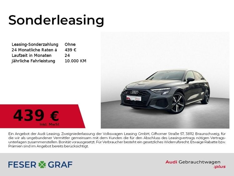 Audi S3 Sportback qu. S tr. ACC+NAVI+KAMERA