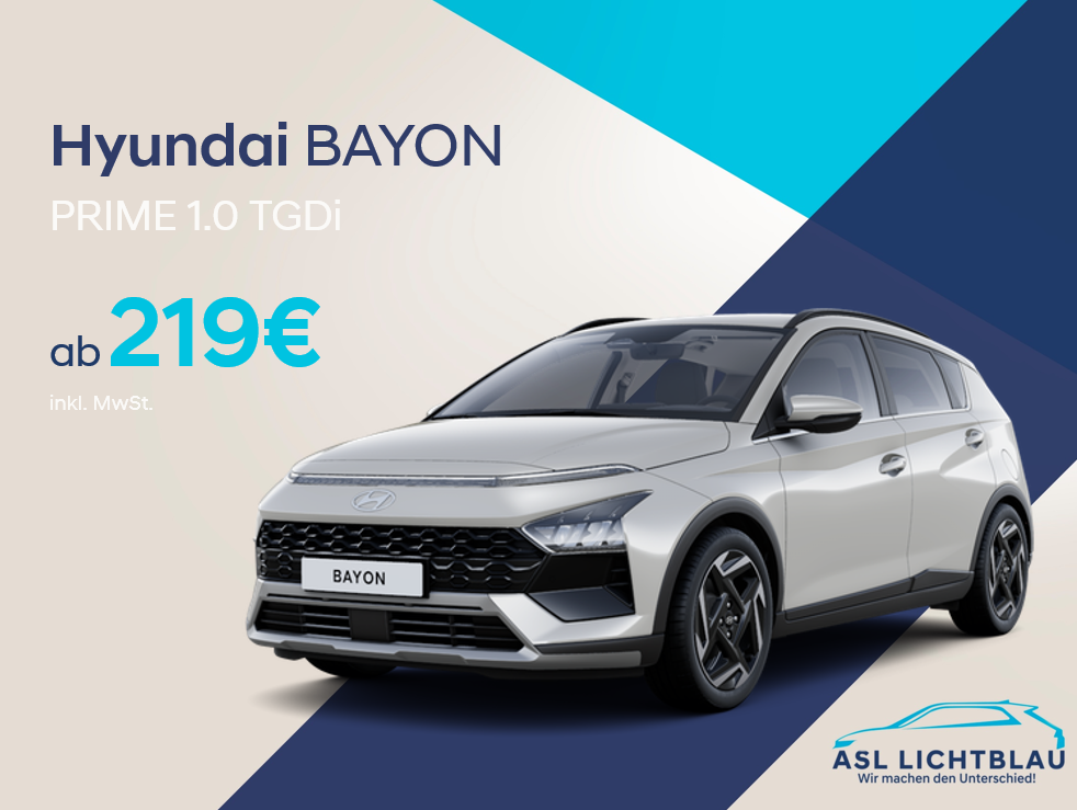 Hyundai BAYON Facelift 1.0 TGDi PRIME