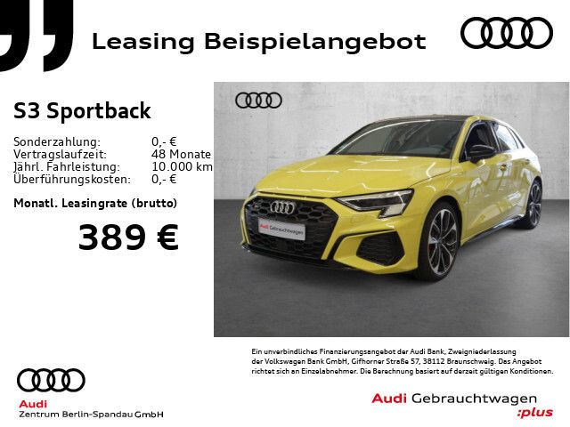 Audi S3 Sportback *PANO*MATRIX*B&O*NAV+*ACC*Virt.C+*