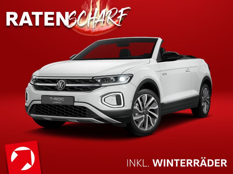 Volkswagen T-Roc Cabriolet R-Line 1.5 TSI OPF DSG *WINTERRÄDER*BLACKSTYLE*IQ-LIGHT*