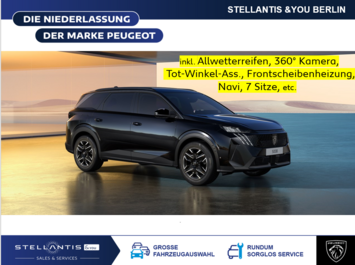 Peugeot 5008 ALLURE⭐GEWERBEDEAL ⭐136PS Automatik⭐360°Kamera,FRONTSCHEIBENHEIZUNG,ALLWETTERREIFEN, LENKRADHEIZ. uv