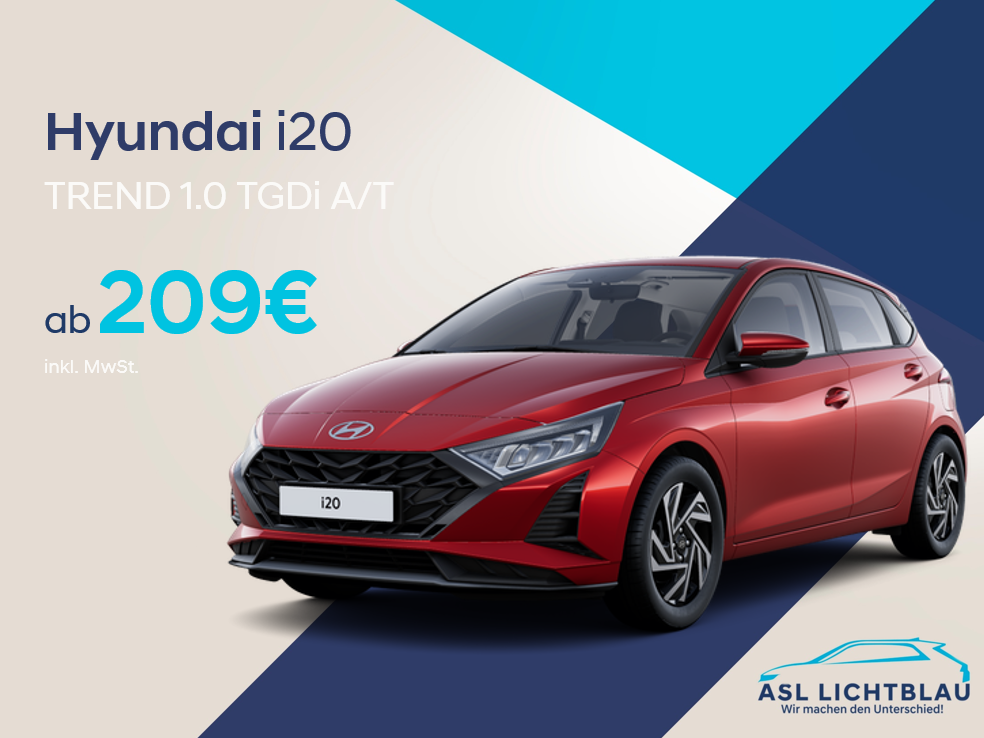 Hyundai i20 TREND *sofort* 1.0 TGDi A/T Komfortpaket + BOSE