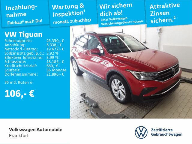 Volkswagen Tiguan 1.5 TSI Life Navi Sitzheizung Leichtmetallfelgen - Bild 1