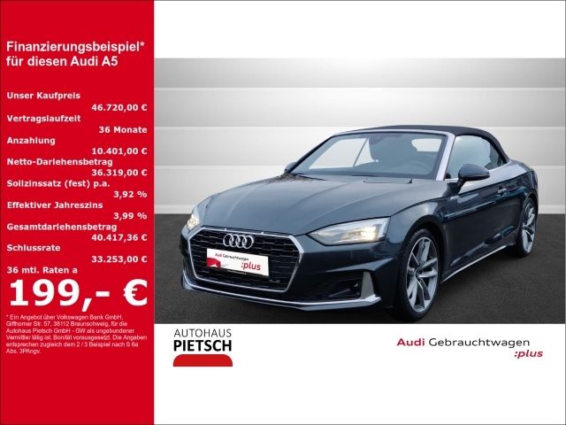 Audi A5 Cabriolet 35 TFSI advanced AHK ACC Navi