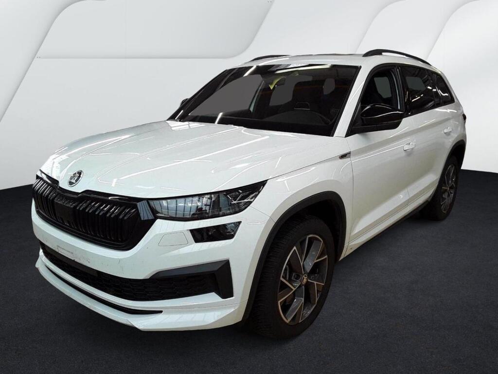 Skoda Kodiaq 2,0 TSI 4x4 DSG Sportline Panodach AHK Leder Matrix Rückfahrkamera