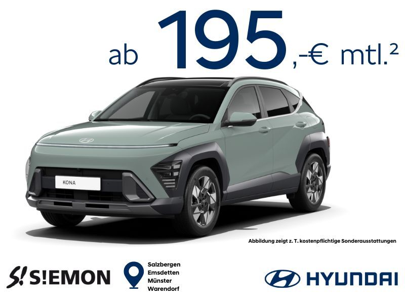 Hyundai Kona 138PS ✔️ N-Line ✔️ Automatik ✔️ Individuell konfigurierbar ✔️ 4-6 Monate