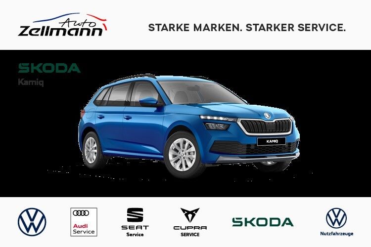 Skoda Kamiq 1,0 TSI 95 PS Schaltgetriebe-BESTELLFAHRZEUG-FREI KONFIGURIERBAR!