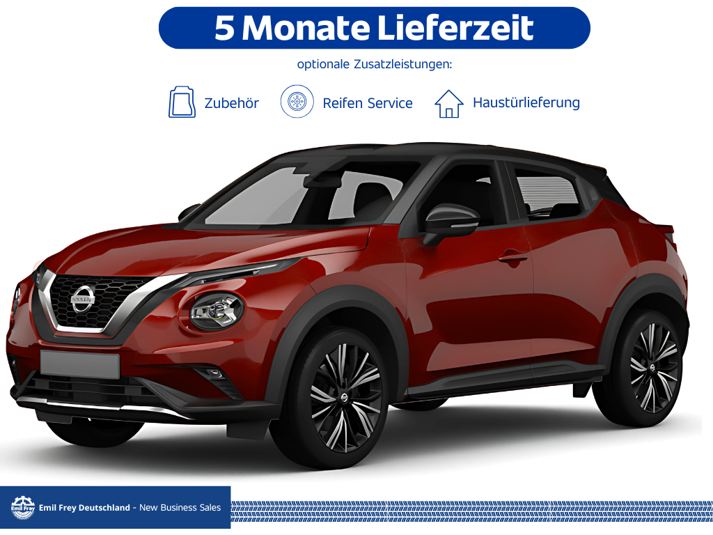 Nissan Juke Acenta 1L 114PS 84kw